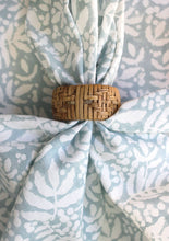 Load image into Gallery viewer, Gathered Garden Napkins in Dream Blue - Set of 4