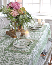 Load image into Gallery viewer, Tablecloth Lilibet Green
