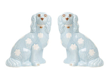 Load image into Gallery viewer, Pale Blue Staffordshire Dogs