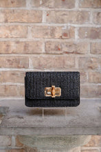 Load image into Gallery viewer, Black Lilly Clutch