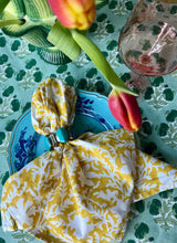 Load image into Gallery viewer, Pressed Florals in Marigold Yellow - Set of 4