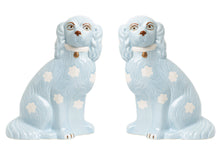 Load image into Gallery viewer, Pale Blue Staffordshire Dogs