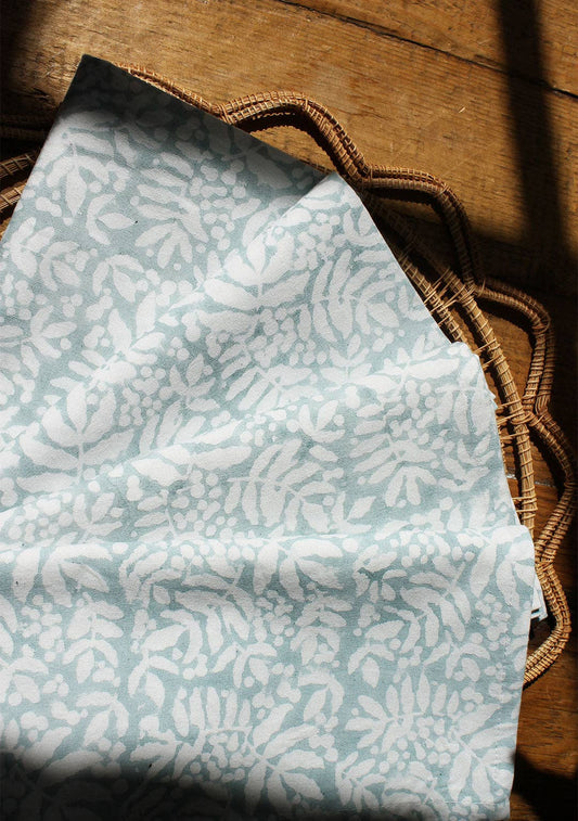 Gathered Garden Napkins in Dream Blue - Set of 4