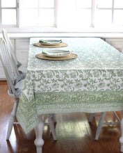 Load image into Gallery viewer, Tablecloth Lilibet Green