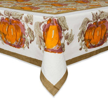 Load image into Gallery viewer, Pumpkin Orange & Mustard Tablecloths