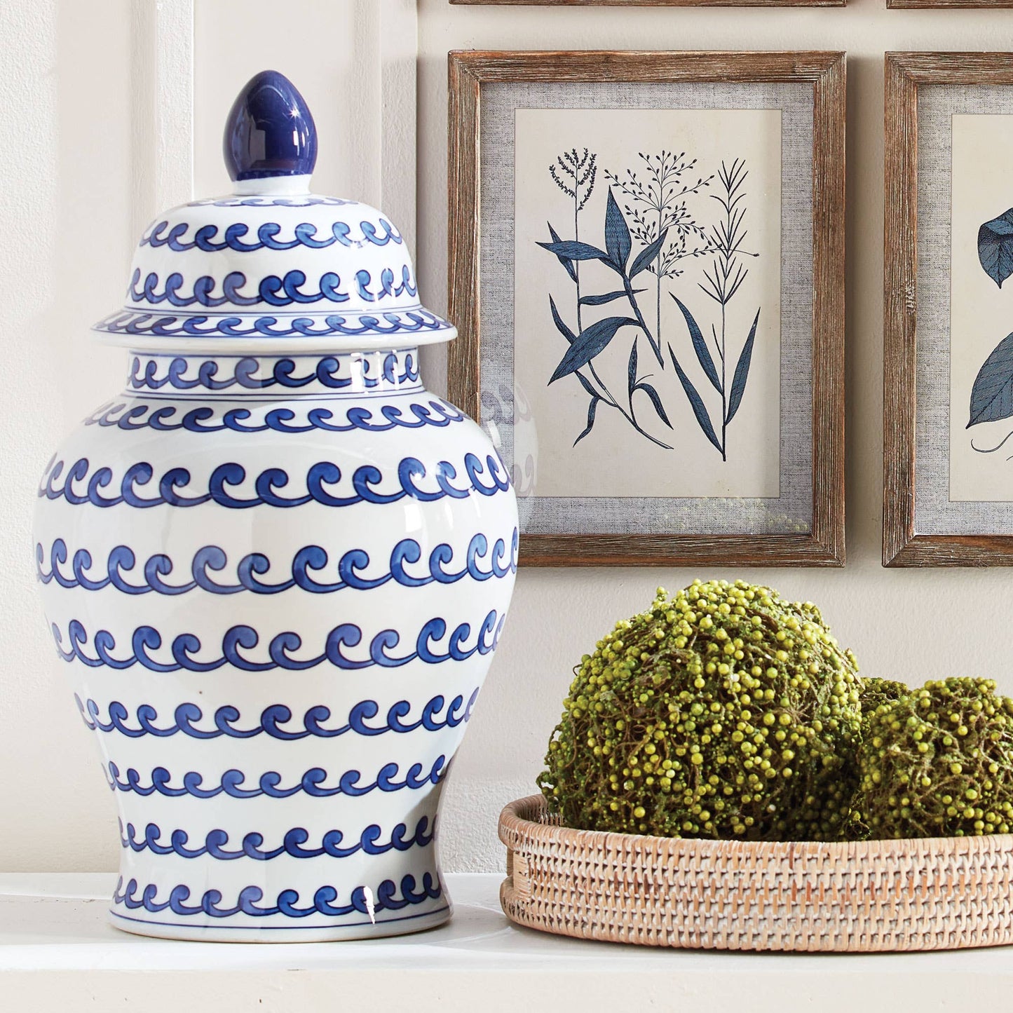 Barclay Butera Dynasty Wave Jar