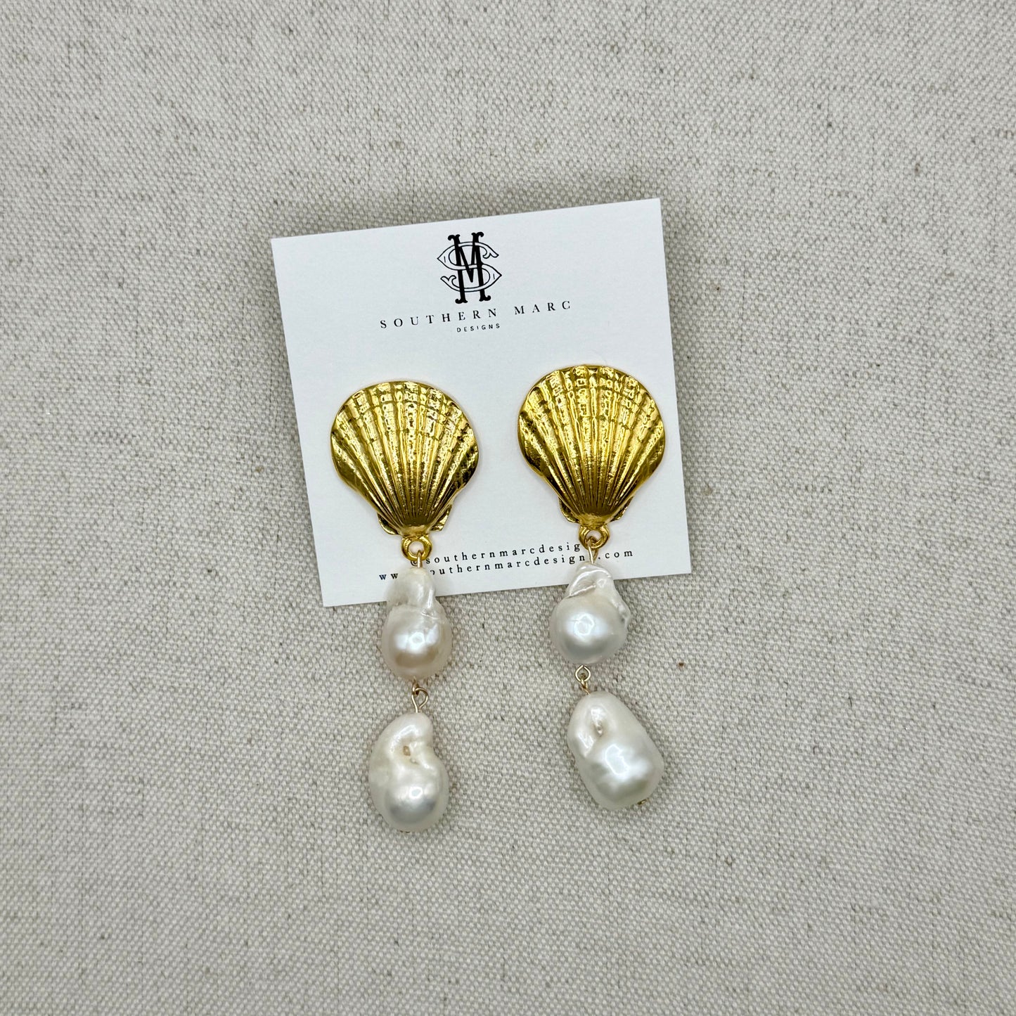 Shell Belle Earrings