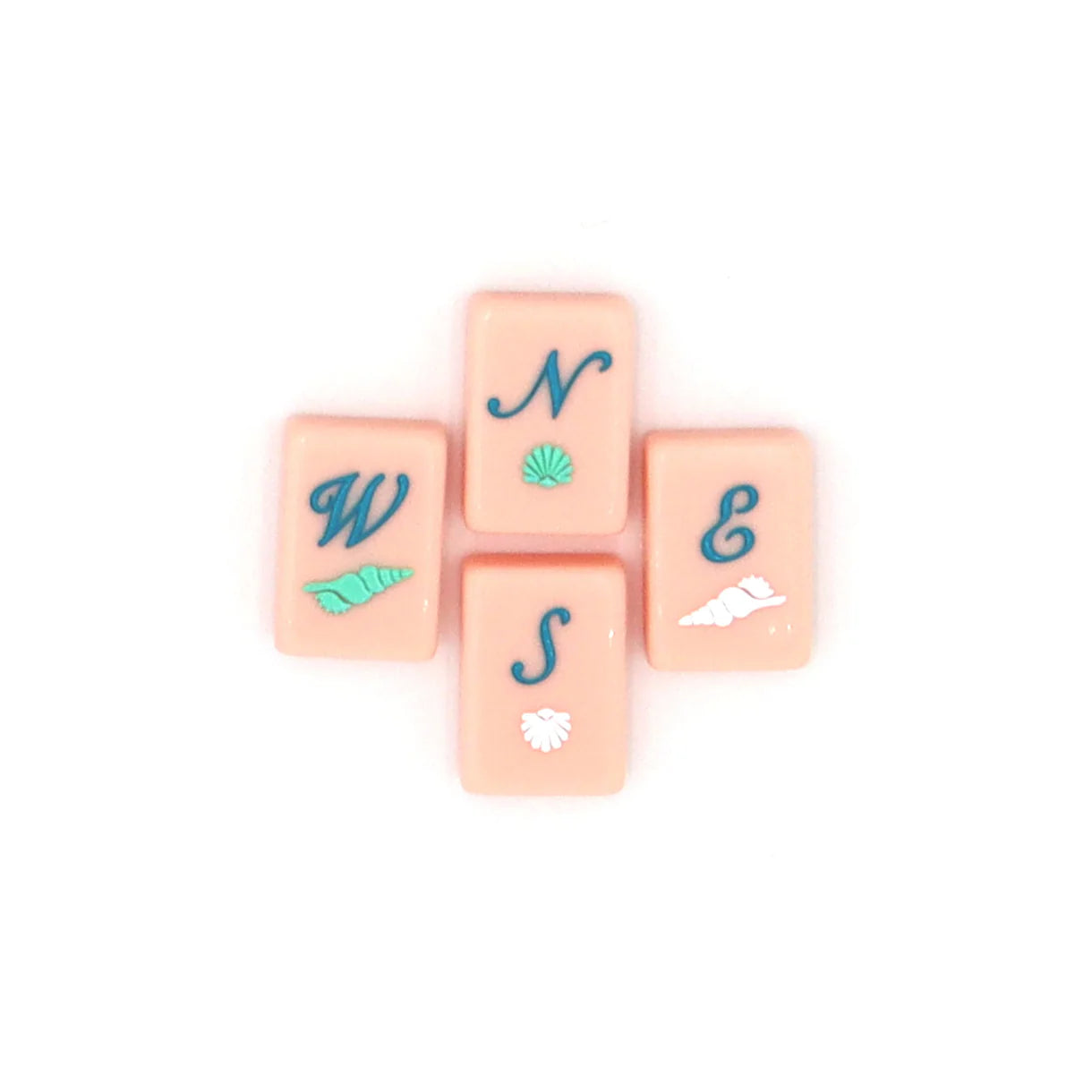 PINK ISLAND MAHJONG TILES
