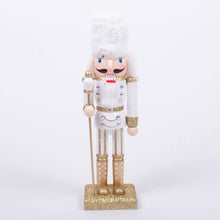 Load image into Gallery viewer, White 10" Nutcracker