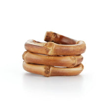 Load image into Gallery viewer, Bamboo Napkin Ring, Set of 4