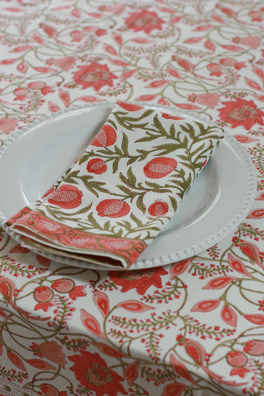 Napkin Pomegranate Red, Set of 4