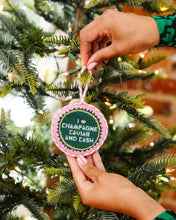 Load image into Gallery viewer, Needlepoint Ornament - Caviar Cash (Pre-Order, will ship Nov. 5)