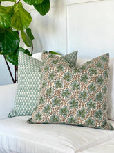 Load image into Gallery viewer, Pillow Cover - Madrid in Stone Blue