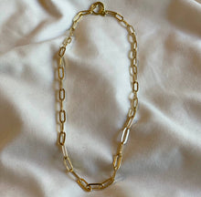 Load image into Gallery viewer, Love Song Gold Paperclip Chain Necklace