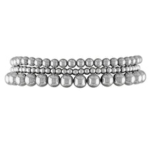 Load image into Gallery viewer, sterling silver ball bracelet