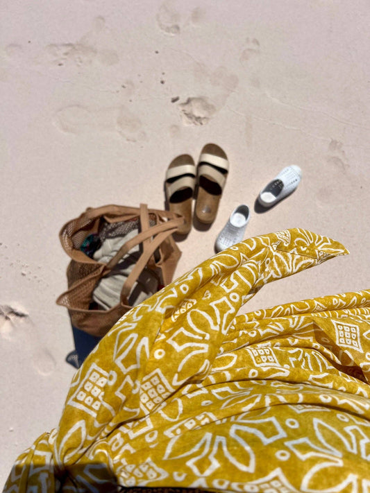 Medallion Pareo in Harbour Yellow