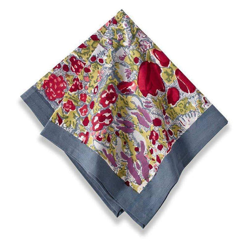 Jardin Red & Grey | Napkins - Set of 6