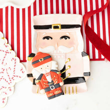 Load image into Gallery viewer, Pink Nutcracker Dessert Plate