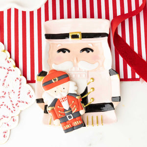 Pink Nutcracker Dessert Plate