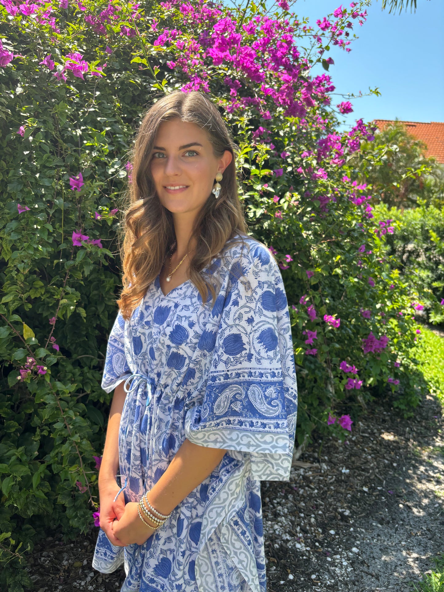 Block Printed Caftans