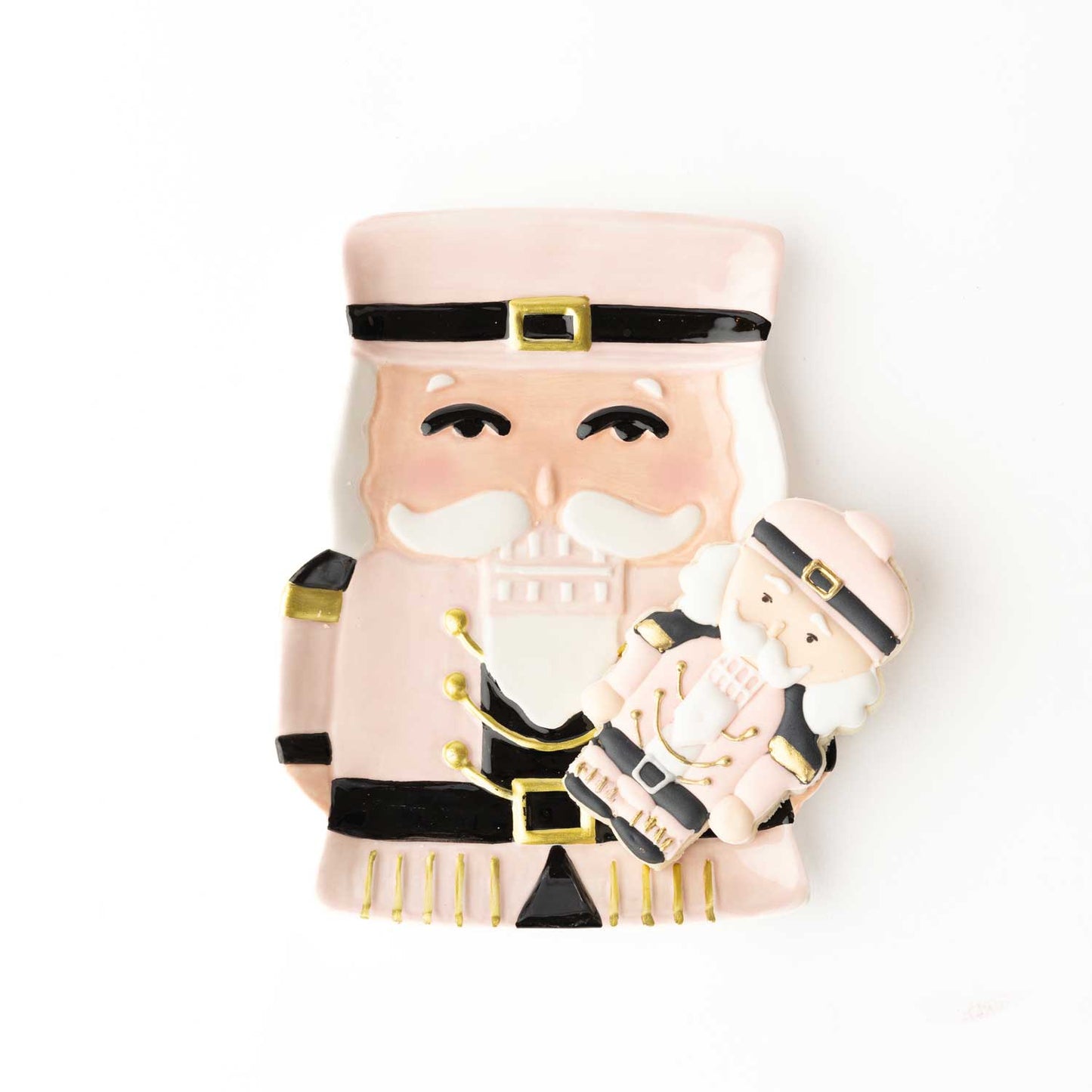 Pink Nutcracker Dessert Plate