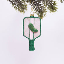 Load image into Gallery viewer, Pickleball Boxed Glass Ornament