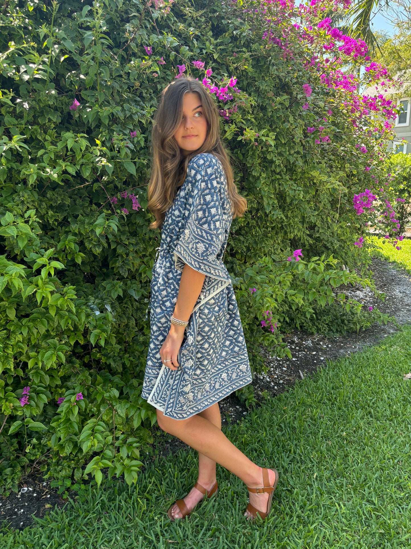 Block Printed Caftans