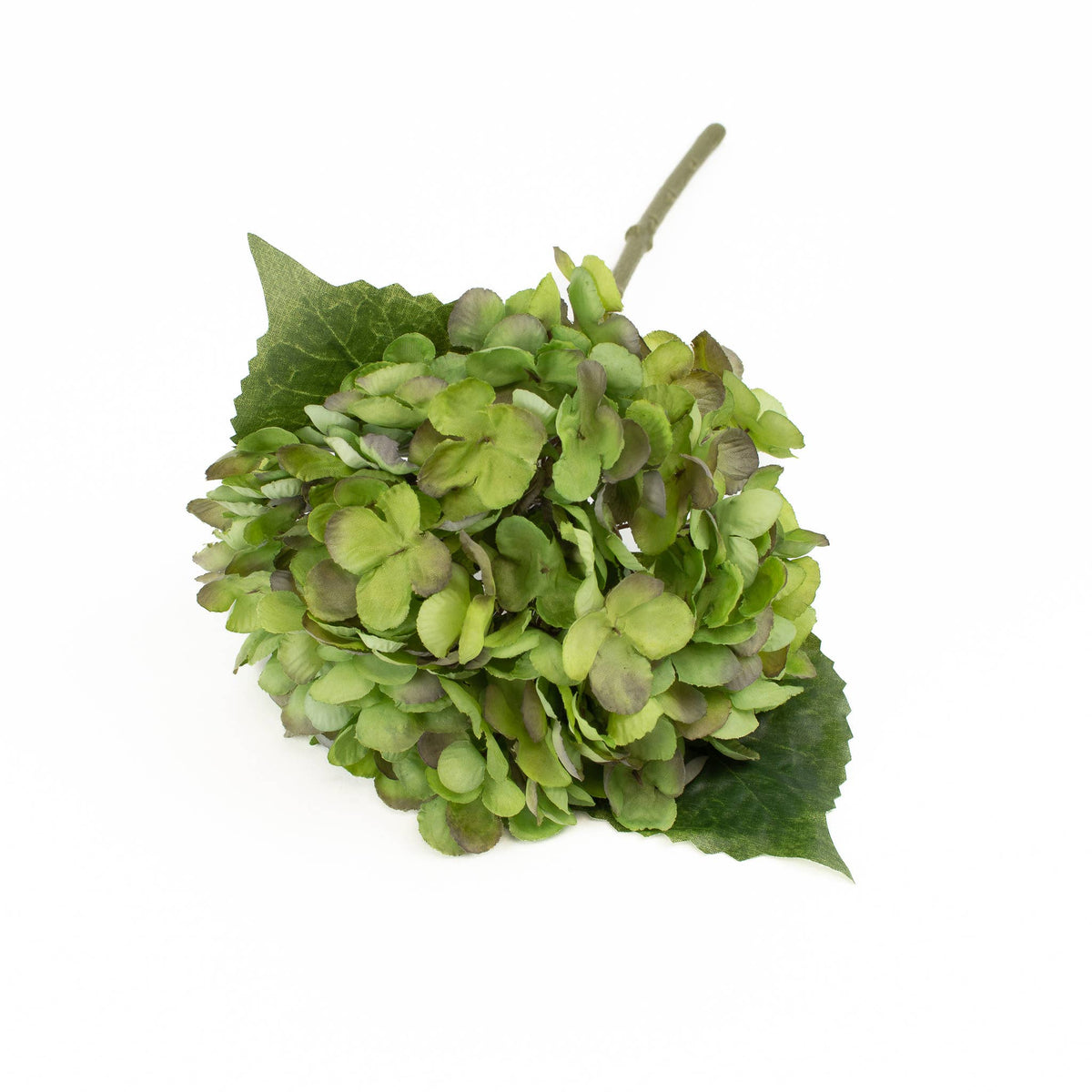 Hydrangea Pick Kiwi Green 13 Inch