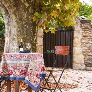 Jardin Red & Grey | French Tablecloths