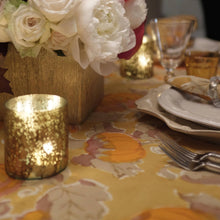 Load image into Gallery viewer, Pumpkin Orange &amp; Mustard Tablecloths