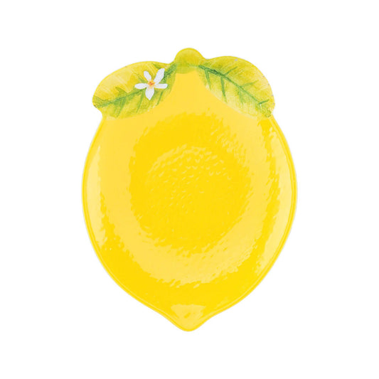 4-Piece Mini Lemon 5" Melamine Plate