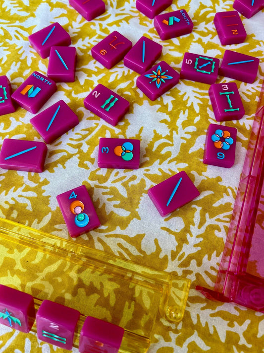 Pressed Florals Tablecloth in Yellow