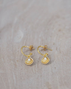 Shell Drop Earrings