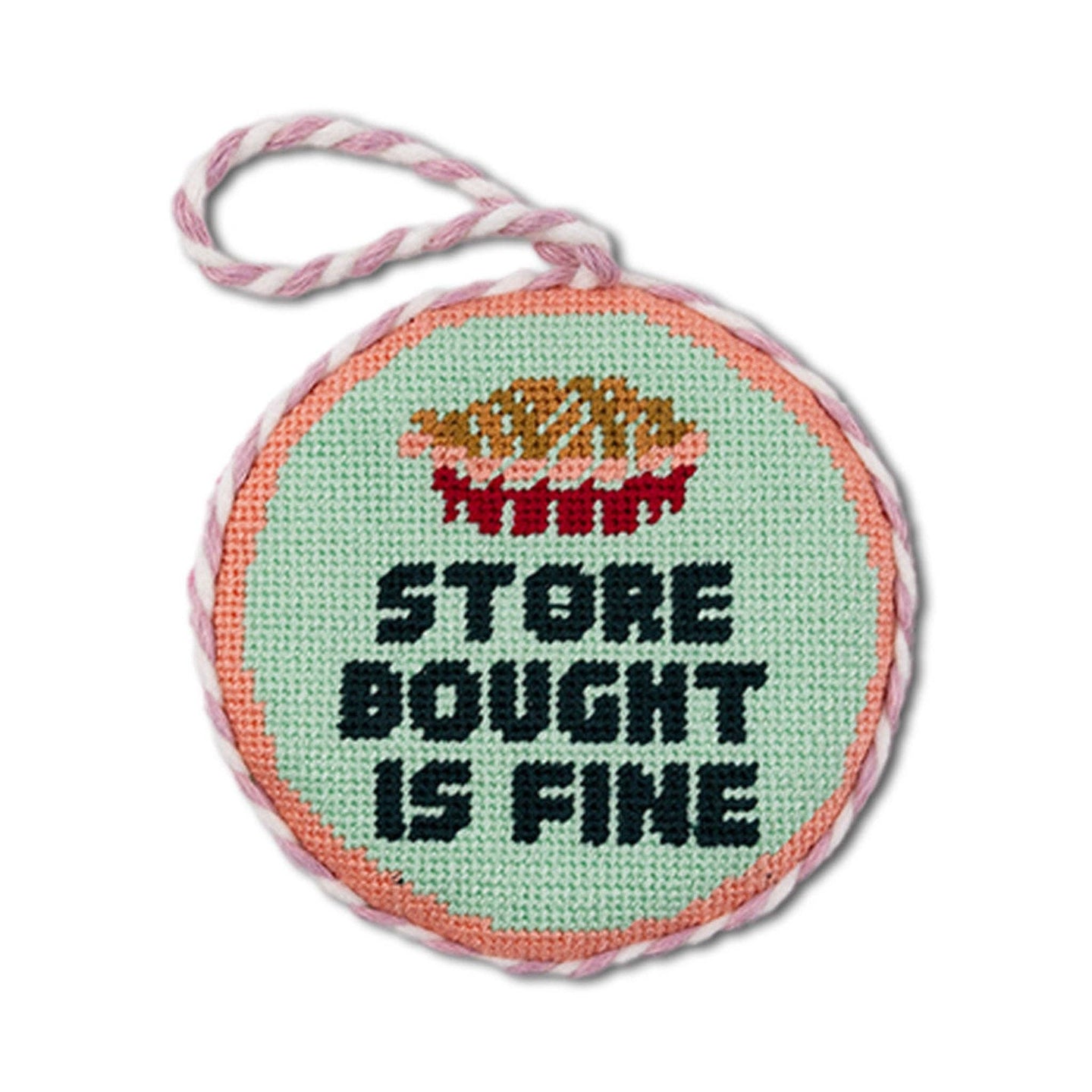 Needlepoint Ornament - Store Bought (Pre-Order, will ship Nov. 5)