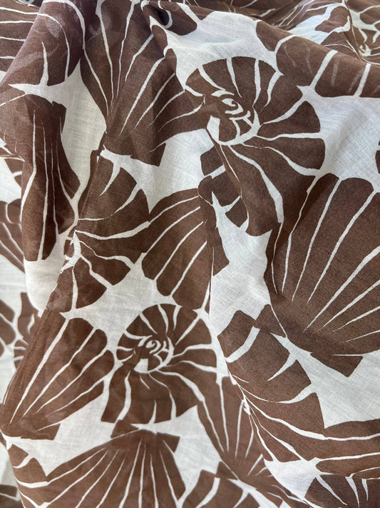 Harbor Shells Pareo in Driftwood