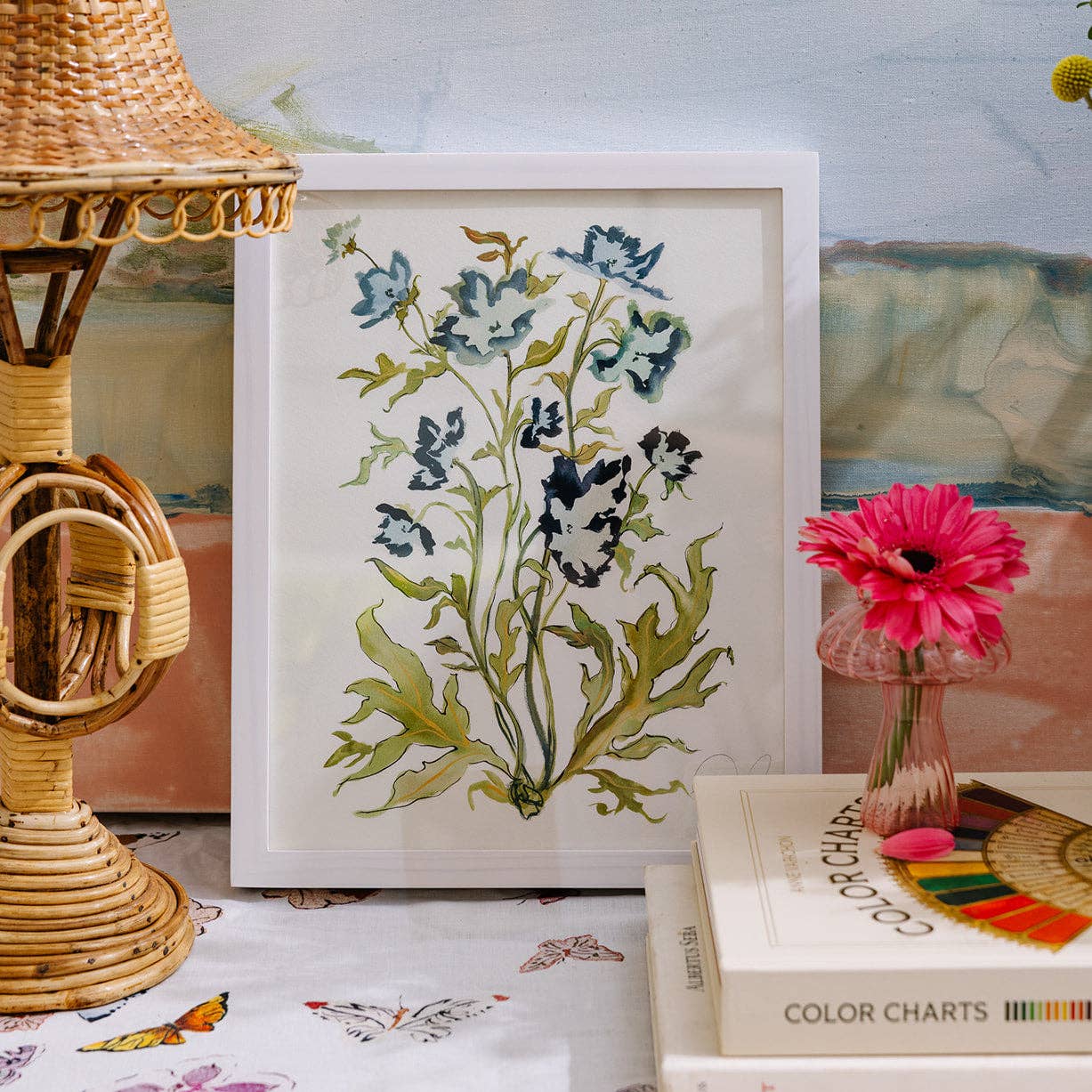Botanical Print: Prussian Poppies
