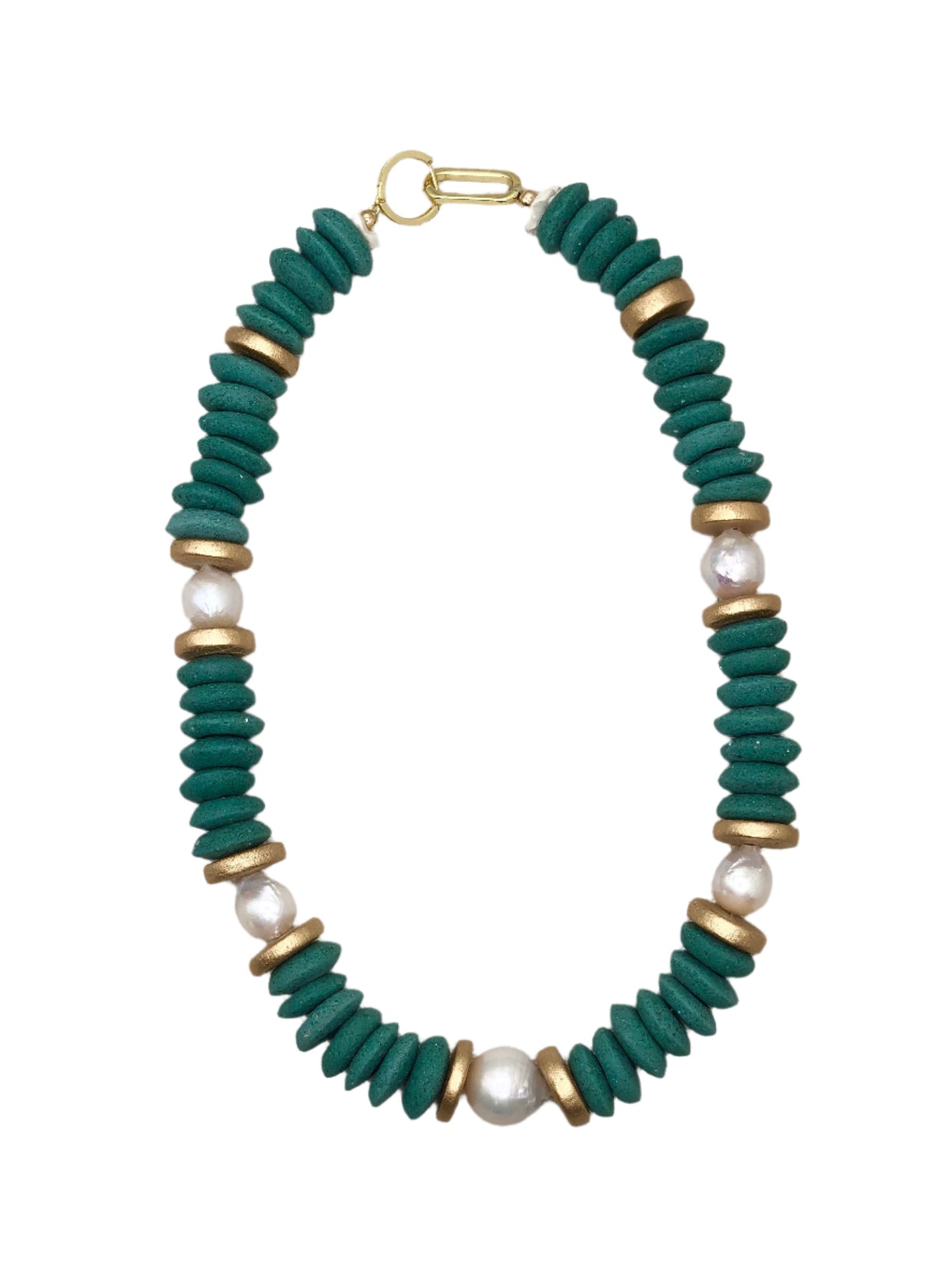 Lagos Collar Necklace - Lagoon