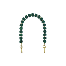 Load image into Gallery viewer, Pochette | Black, Midnight Malachite Cubes