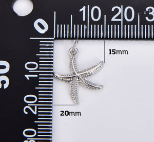 Tiny Mini Gold Filled Starfish Sea Charm Pendant CP1900