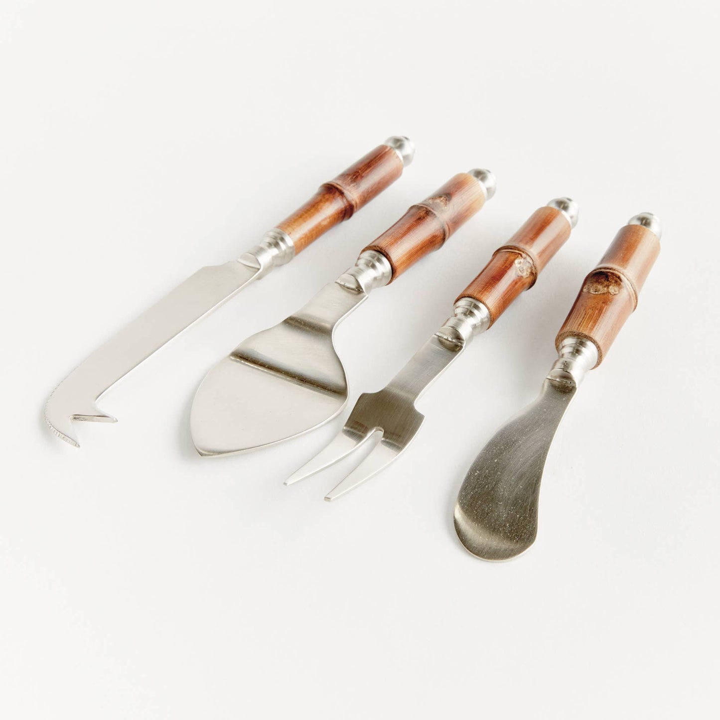 Barclay Butera Keystone Cheese Knives, Silver
