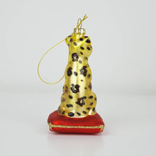 Load image into Gallery viewer, Leopard Boxed Glass Ornament