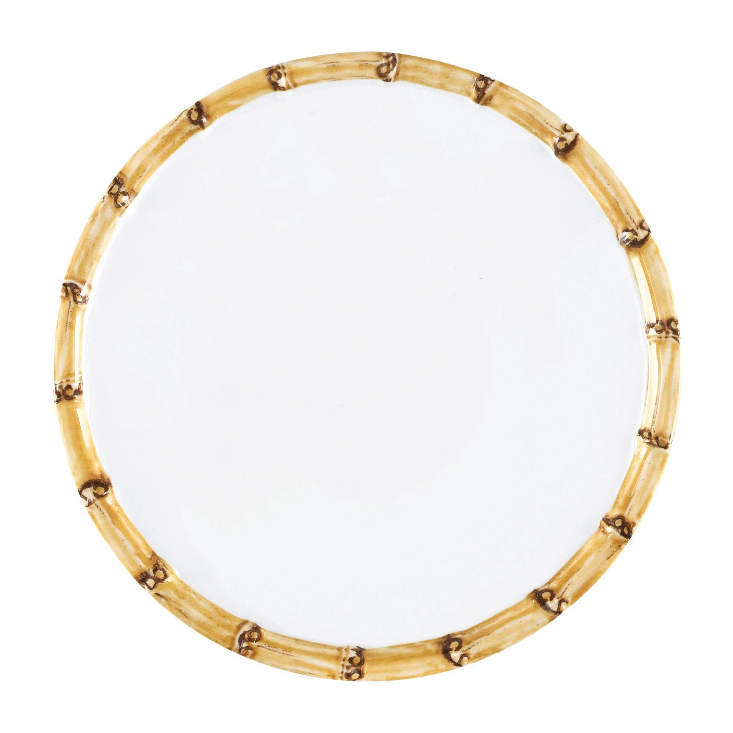 4-Piece Bamboo 6" Melamine Plate