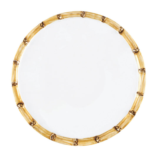 4-Piece Bamboo 6" Melamine Plate