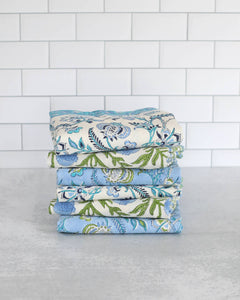 Kitchen Towel Pomegranate Blue, Set of 2