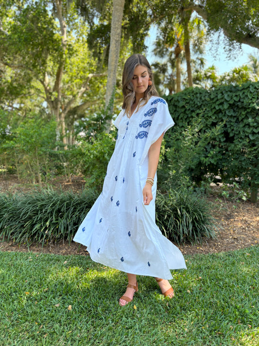 Saguna Embroidered Kaftan