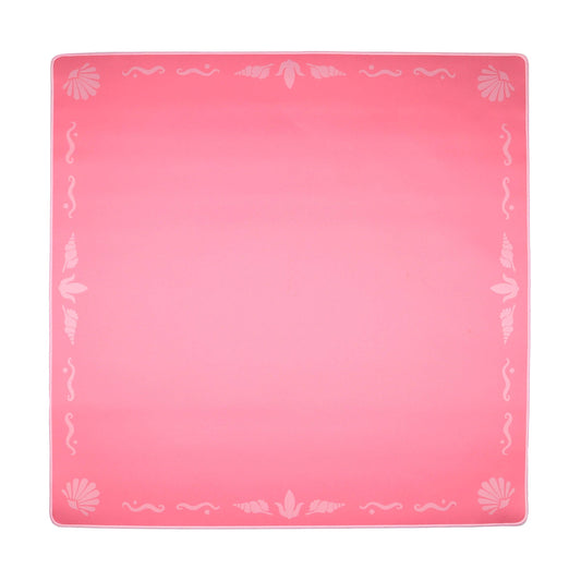 Pink Island Border Mahjong Mat