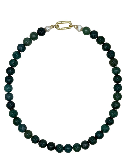 Gemstone Short Layering Necklace