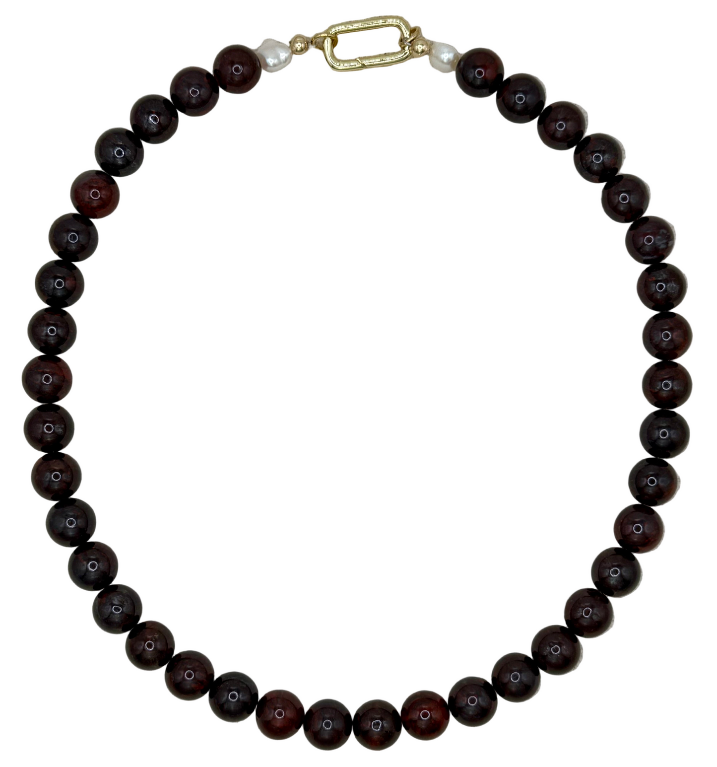 Gemstone Short Layering Necklace, Brecciated Jasper