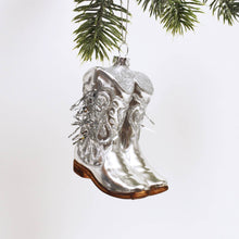 Load image into Gallery viewer, Cowboy Boot Boxed Glass Ornament