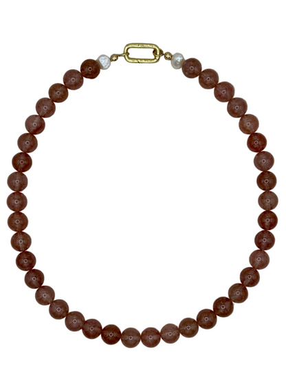 Gemstone Short Layering Necklace